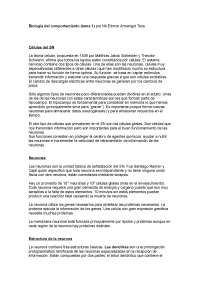 Biología del comportamiento (tema 1)