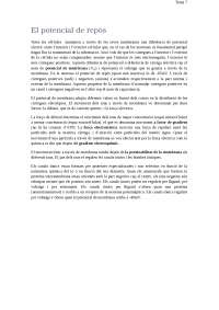 potencial de repòs resum