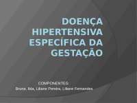 Doença hipertensiva específica da gestação