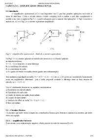 Eletronica 2 Amplificador Operacional Materiais Usados Na Materia De Eletronica Docsity