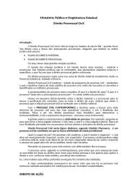 Aulas processo civil