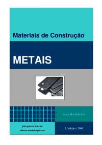 Materais de Construção: Metais