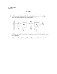 3 Solved Problems on MEMS Devices and Systems | ECE 485 - Docsity
