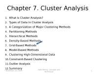 Data Mining - Grid - Based Clustering Method