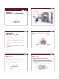Business and society - Framing the role of business in society, 1