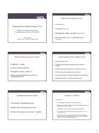 Business and society - Introduction to English Business Law, 8