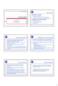 Business and society - Sustainability lecture, 7