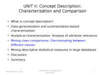 Data Minining - Mining class comparisons | Study notes Data Mining ...