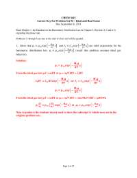 Solved Problem Set 2 Questions - Physical Chemistry | CHEM 3615 - Docsity