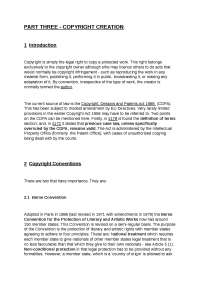 Intellectual Property Law - Part 3 Copright - Douglas Smith