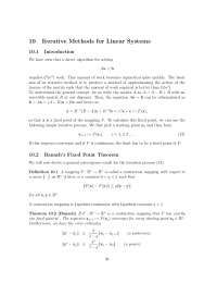 Numerical Linear Algebra, Lecture Notes - Mathematics - 5 - Docsity