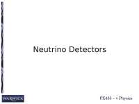 Neutrino Physics, Lecture Notes- Physics -1