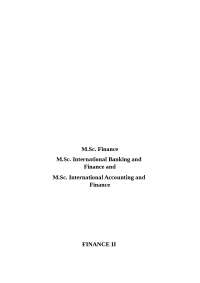 Understanding Risk and Return in Financial Decision Making: Portfolio Analysis
