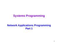 Socket Programming: Blocking vs Non-Blocking Sockets and QOS Parameters