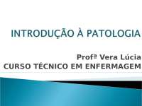 AULA PATOLOGIA lesão celular