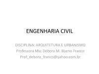 Arquitetura e Urbanismo: Origens, Teorias e Complexos Arquitetônicos