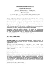 a educação segundo piaget