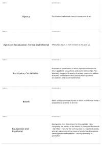 Exam 1 | SOC 100 - Introductory Sociology