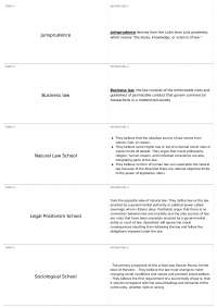 Test # 1 | GBL 323 - Intro to Business Law