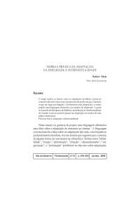 Desconstruindo a Doxa Sobre Adaptações Literárias para o Cinema