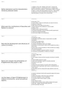 Test 1 | HIS 102 - History of Western Civilization II - Docsity