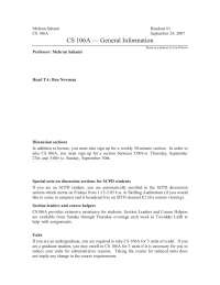 General Information - Section Handout - Programming Methodology- 1 ...