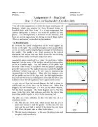 Breakout! Assignment 3 - Section Handout - Programming Methodology- 19