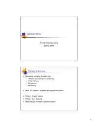 Understanding Concurrency: Processes, Threads, and Address Spaces