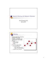 Network Routing and Protocols: Understanding Routing Algorithms and Network Protocols