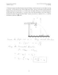 Solved Practice Test for Dynamics | CEE 2040