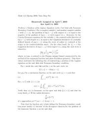 Complex Analysis 3, Exercises - Mathematics