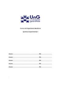 Trabalho de quimica experimental - Cópia