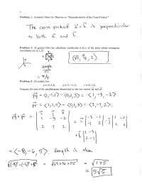 Exam 1 with Answers | Calculus III | MATH 241 - Docsity