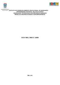 Trabalho sobre iso