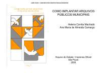 Como implantar arquivos publicos municipais