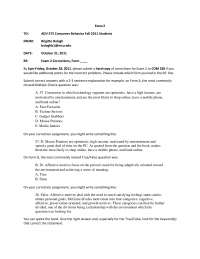 Consumer Behavior - 57 Questions on Exam II | ADV 375 - Docsity