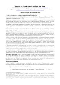 Basicos Orientação Objetos Java - Primeiros passos em programação com ...