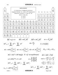 Exam 1 Form A with Solution Key | General Chemistry | CHEM 152 - Docsity