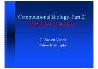 Biological Imaging I(1st half), Lecture Slide - Biology