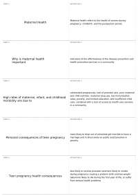 CHLH 101 | CHLH 101 - Introduction to Public Health