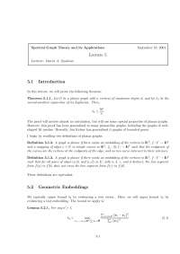 Proof of Theorem 5.1.1 on Second-Smallest Eigenvalue in Planar Graphs