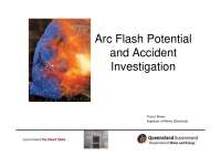 Arc Flash Accidents: Investigation and Prevention