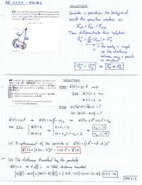 Homework 1 Questions with Solution - Dynamics | AE 2220