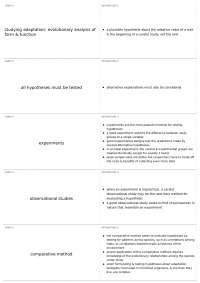 Exam 3-textbook highlights | ZOL 445 - Evolution (W)