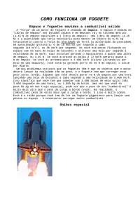 Motores propulsão dos foguetes