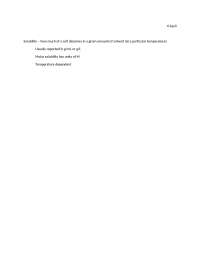 Study Guide for Solubility - General Chemistry II | CHEM 113