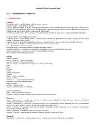 Apostila de Processo Penal - para o TJ