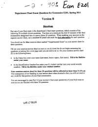 Solved Questions for Final Exam - Introduction to Microeconomics | ECON ...
