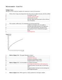 Exam Two with Answer Key - Microeconomics | ECON 200