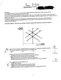 Practice Exam 2 Solution - Introduction to Microeconomics | ECON - Docsity